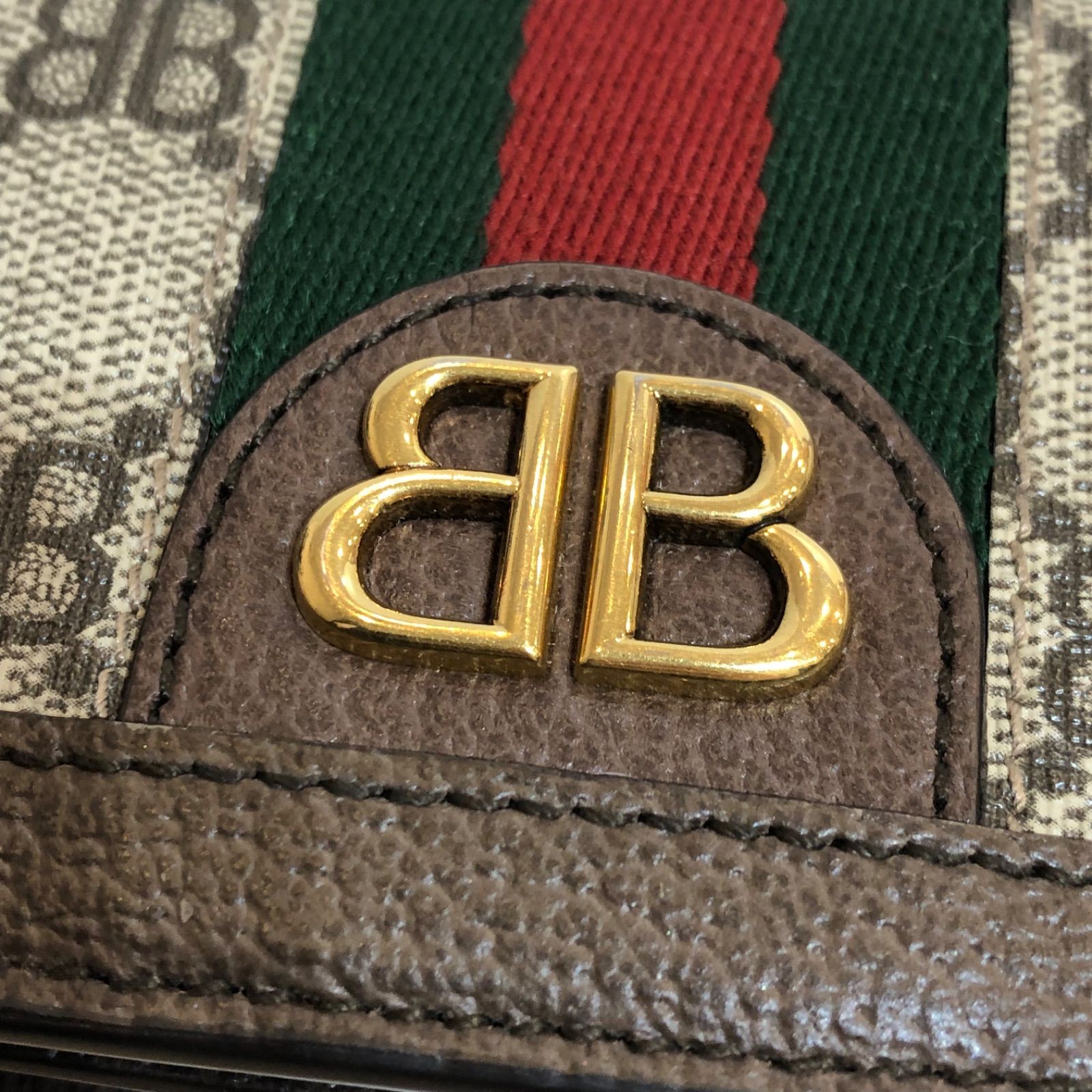 GUCCI BALENCIAGA コラボ 二つ折り財布 grw.com.mx