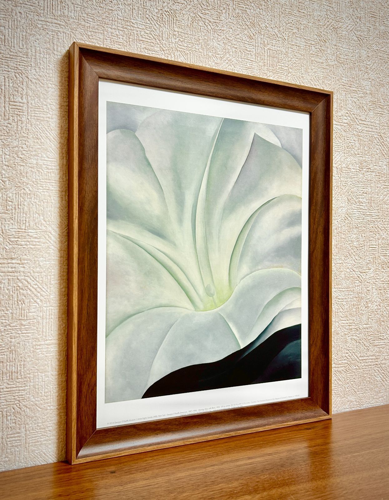 新品☆額縁付アートポスター☆ジョージア・オキーフ☆O'Keeffe
