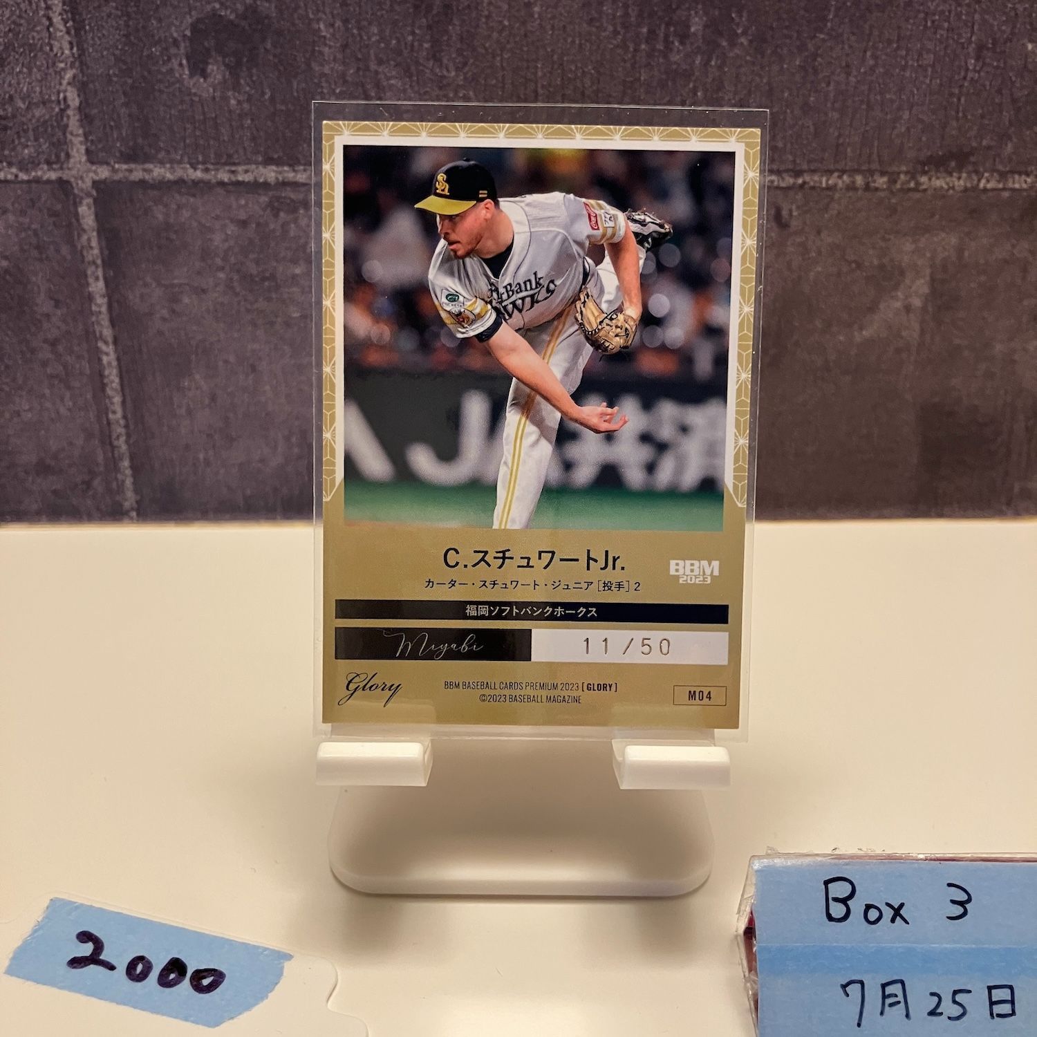 BBM トレカ KAI SOTTO サイン入りオートグラフカード #11 BBM トレカ KAI SOTTO サイン入りオートグラフカード #11