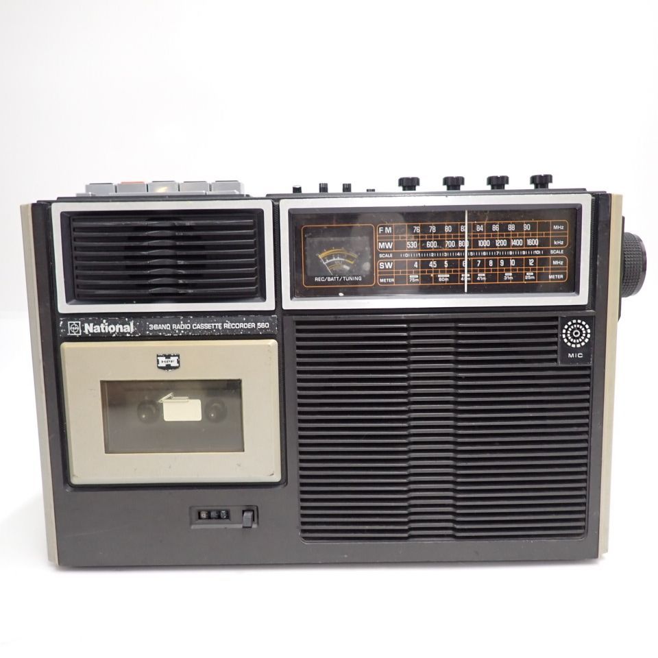 ∬ National RQ-560 ナショナル AM/FM/SW 3バンド レシーバー