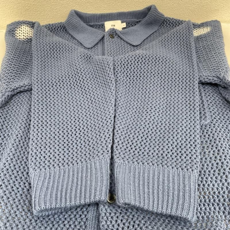 FTW PUNCHING BONE KNIT SHIRT ニット カーディガン 骨 デザイン 