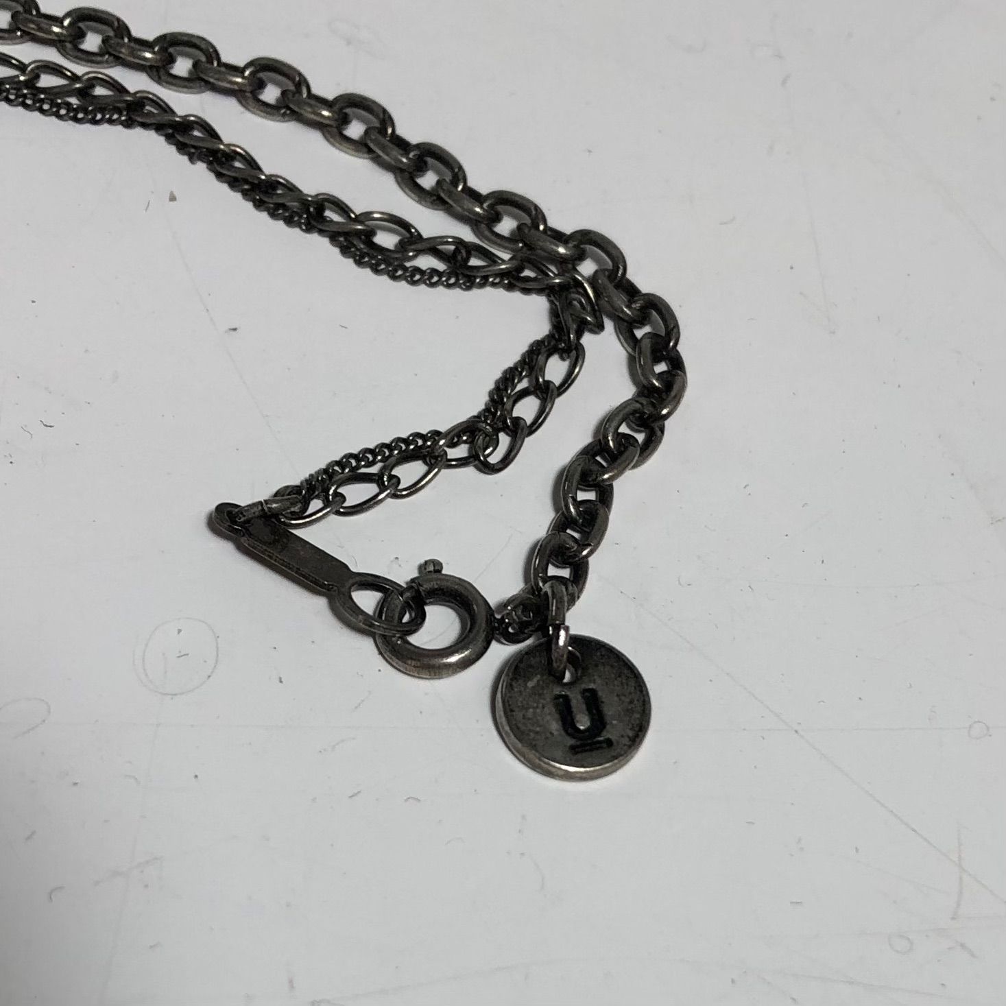 ☆アンダーカバー クリスタル ネックレス アクセサリー クリスタル 