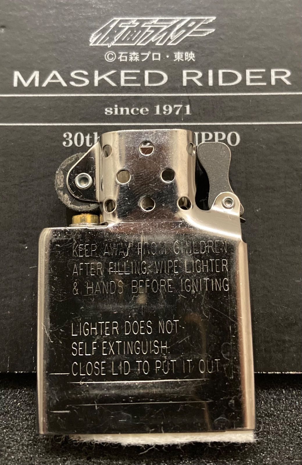 Zippo 仮面ライダー 30th MODEL zippo MASKED RIDER 30th MODEL 仮面ライダーフェイスクラッシュ