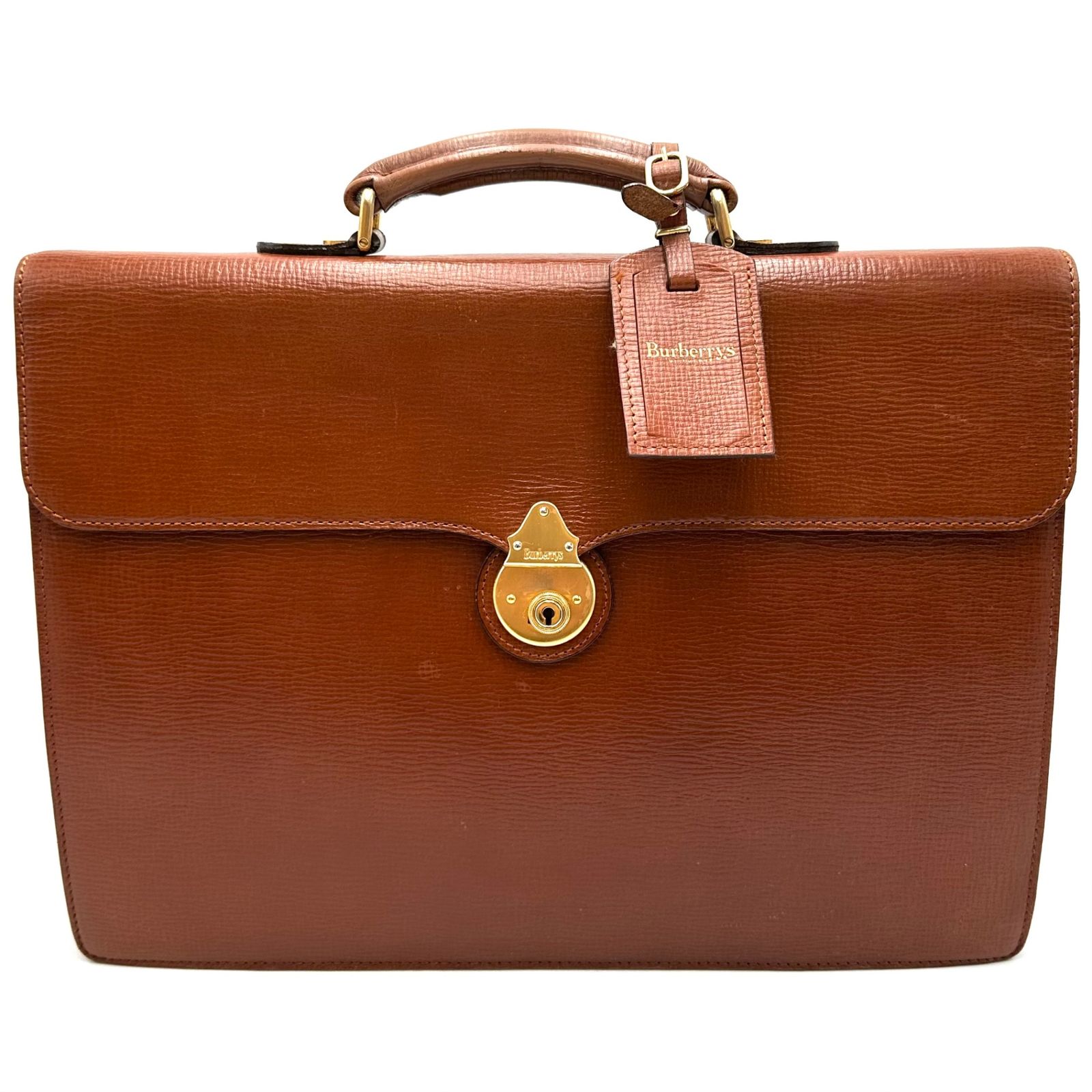 【希少】Burberrys レザー ダレスバッグ ビジネスバッグ 美品 希少 BURBERRYS バーバリーズ ダレスバッグ レザー 本革 A4 大
