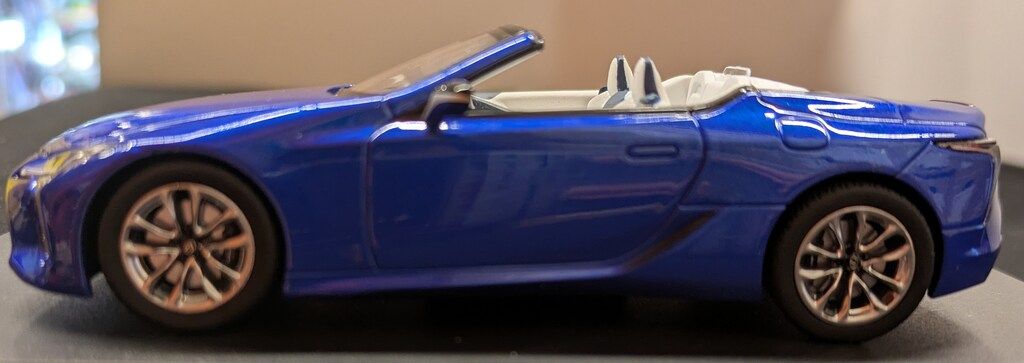 京商 1 43 レクサス LC500 コンバーチブル ストラクチュアルブルー KS03902B