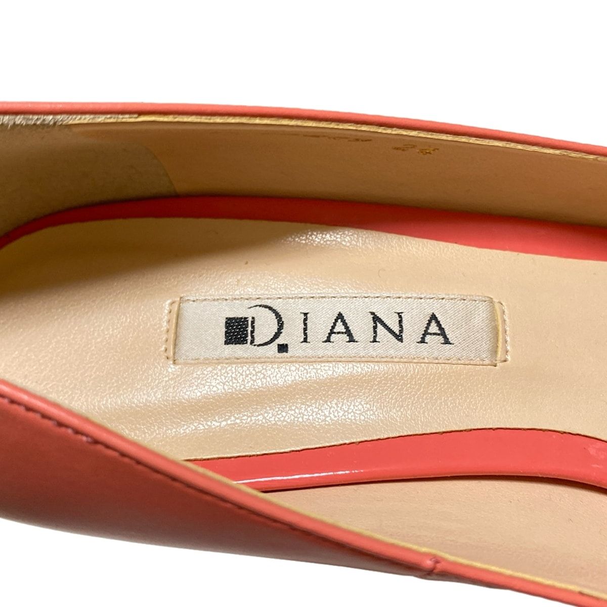 DIANA(ダイアナ) パンプス 24 レディース美品 - ピンク レザー