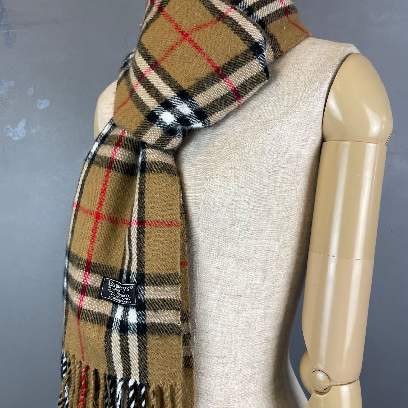 Burberry's バーバリーベージュノバチェック英国製 Burberrys 英国製