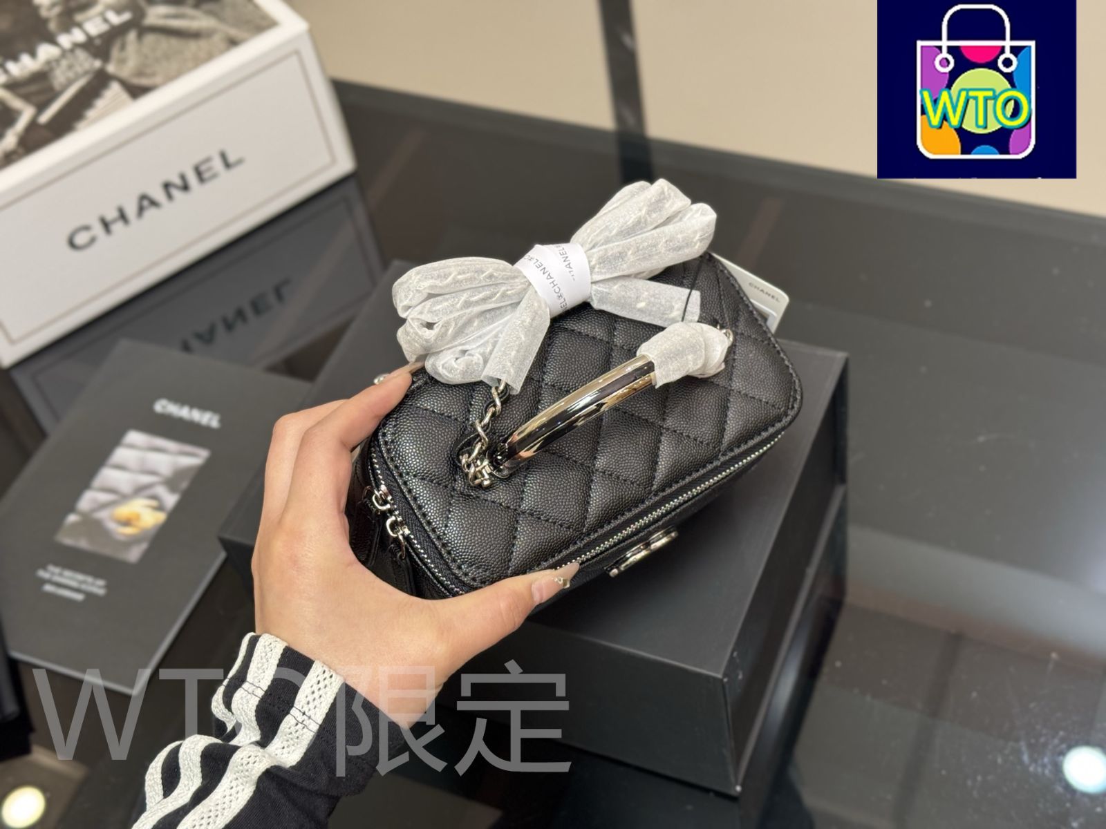 今日特価】Chanel ボックスバッグ / 化粧ケース～最高の