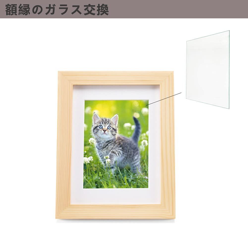 Langaelex アクリル板 4枚 200 x 250 x 1 mm 透明 絵画用 DIY