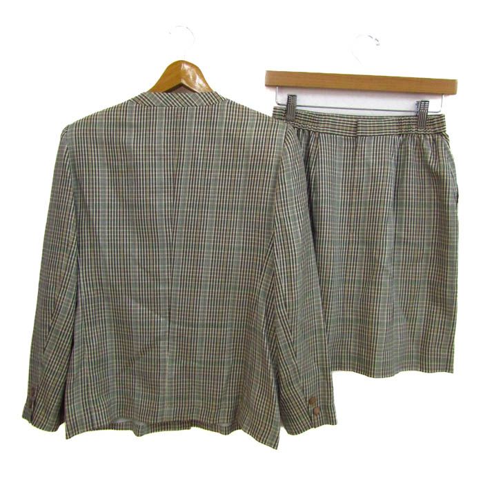 アクアスキュータム　ジャケット・スカート アクアスキュータム セットアップ 上下セット ジャケット スカート