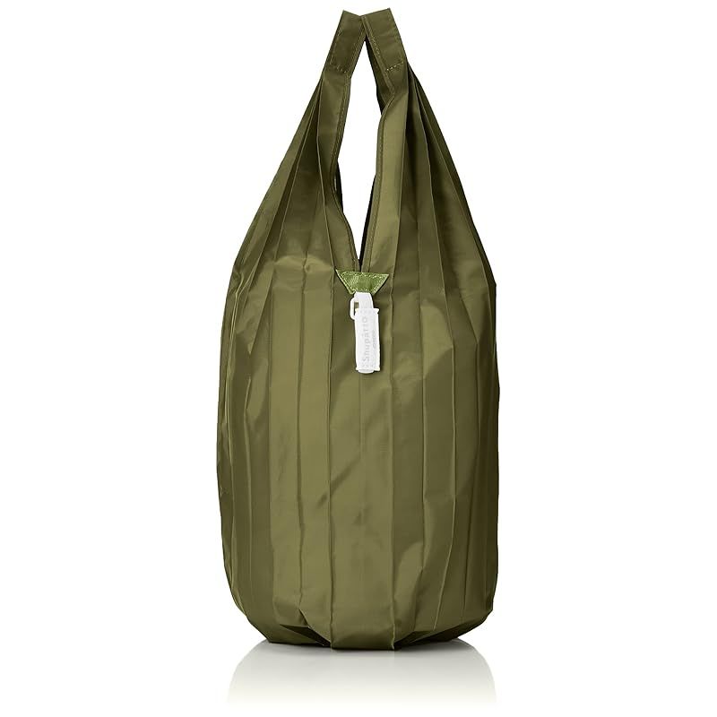 [マーナ] Shupatto ミニマルバッグDrop 6L (オリーブツリー) シュパット エコバッグ 折りたたみ 買い物袋 (ドロップ 縦型/ミニ/軽量) 1