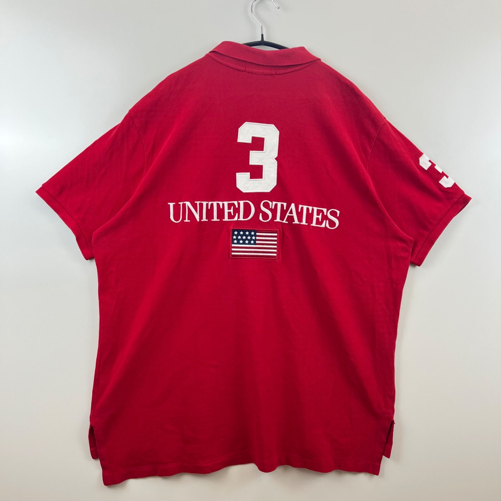 Polo by Ralph Lauren 00s USA big pony S/S polo shirt XXL ポロ