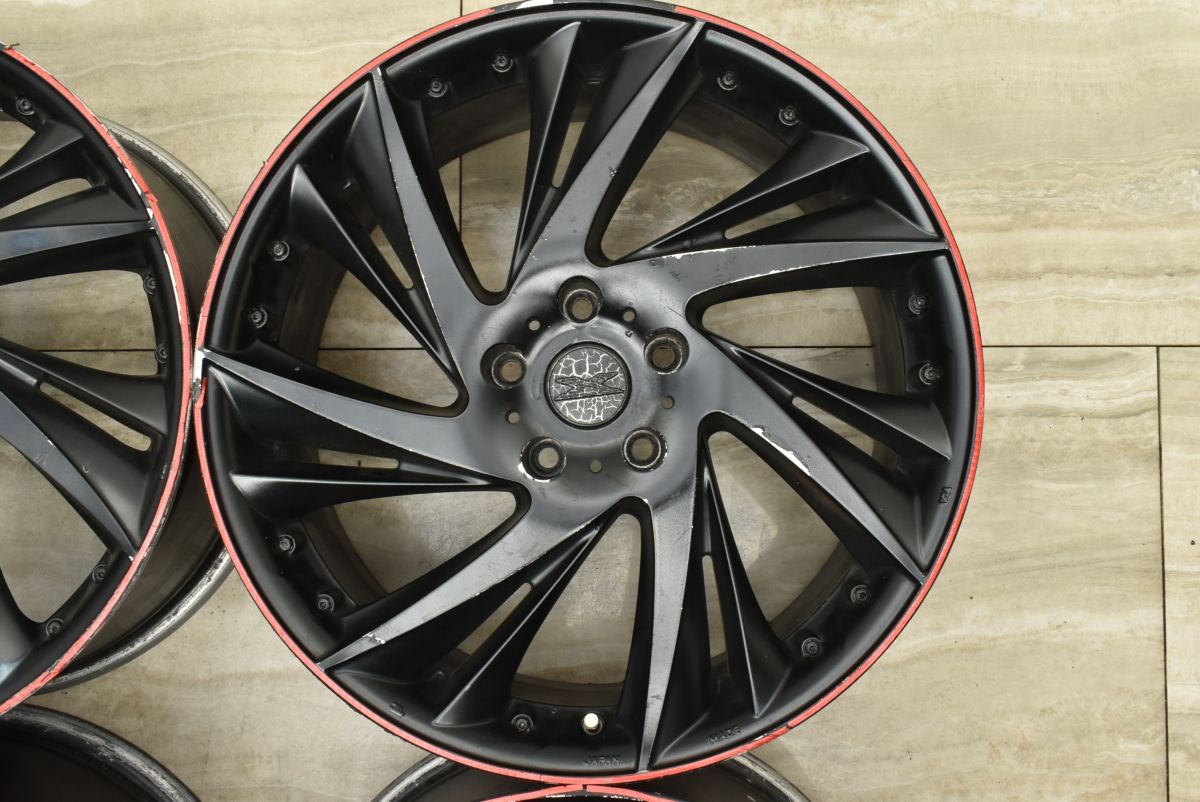 品 RAYS SUPER GRIFFONY 19in 8J 40 PCD114.3 4本 スーパーグリフォニー レクサス IS アルファード ヴェルファイア クラウン TRITUETUBI_COM