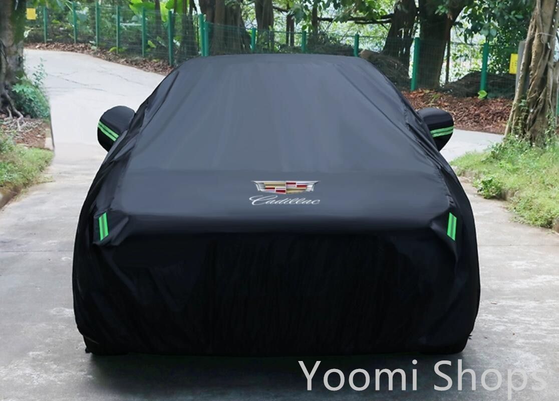 【新品未使用】キャデラック ボディカバー キャデラック自動車 専用 日よけ 防水 防塵 防風 カーカバーブラックasd cp08