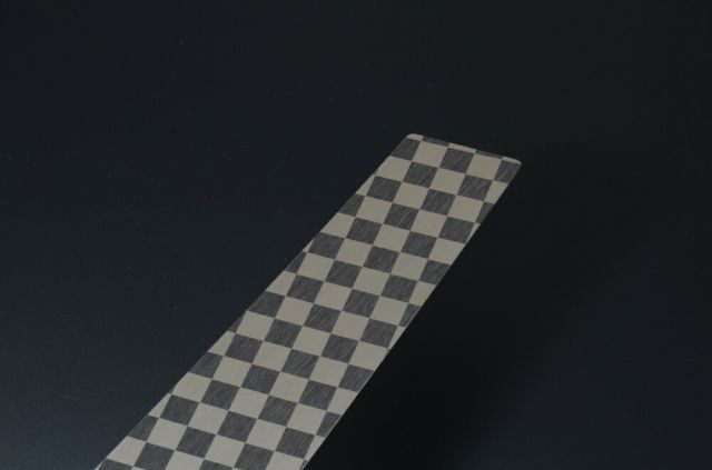 ＧＳＥ２０　レクサス　ＩＳ　２０系ＩＳ　ステンレス　ピラー　ファサネイトスペシャルエディションタイプ（チェック柄シリーズ　市松模様風）ヘアラインブラックINVENTER/grow/ピラーパ