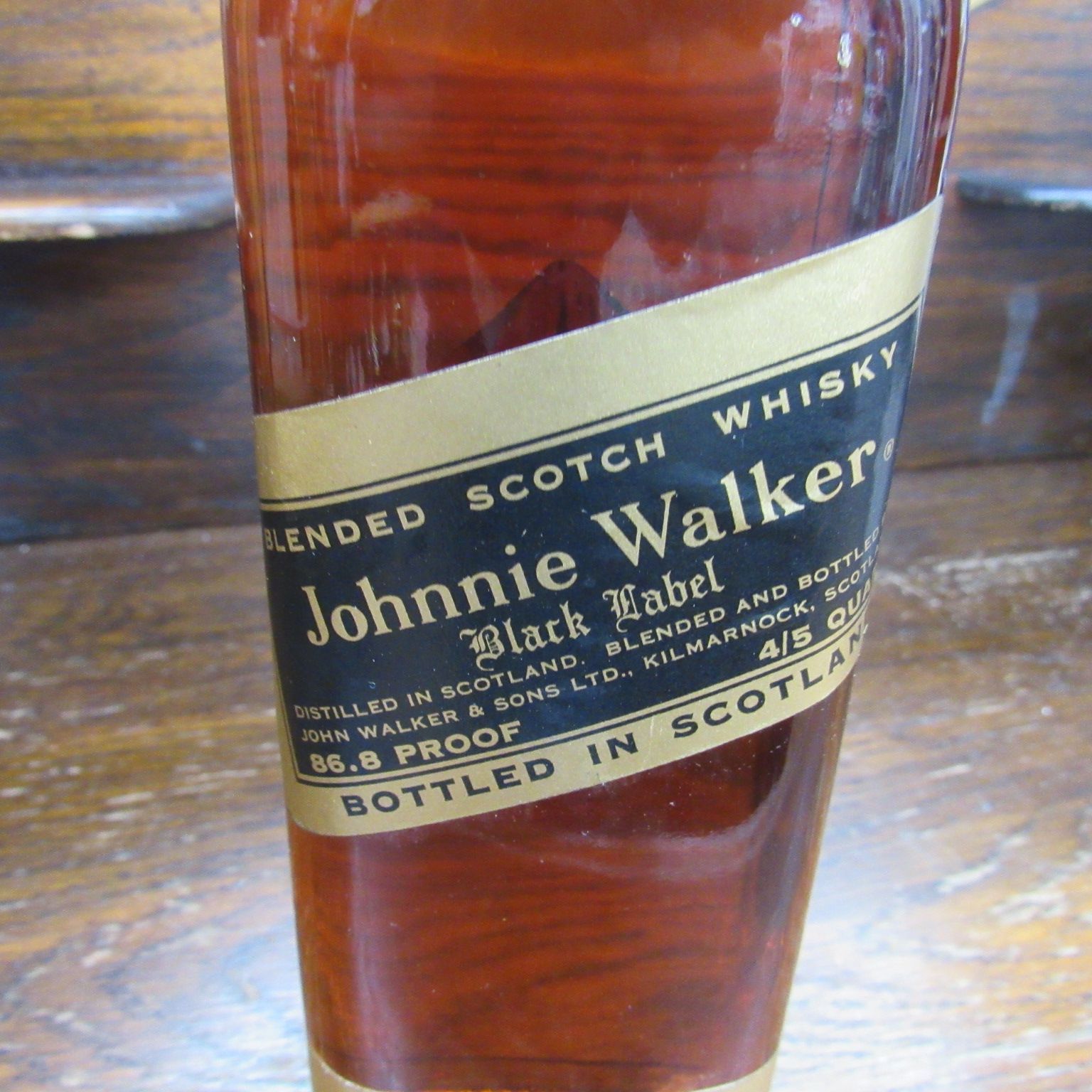 未開栓 1960年代 Johnnie Walker 12年 ジョニーウォーカー 特級