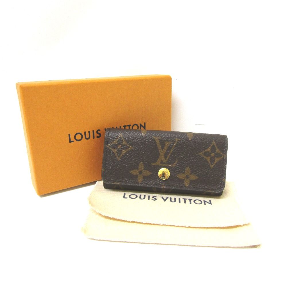 Tj963197 ルイ ヴィトン LOUIS VUITTON モノグラム 4連キーケース ミュルティクレ4 M69517