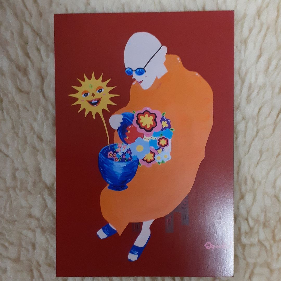 ハート型 青い花だらけのハートの作品 画家　小楠アキコ作品　40×40cm ハート型 青い花だらけのハートの作品 画家 小楠アキコ作品 40