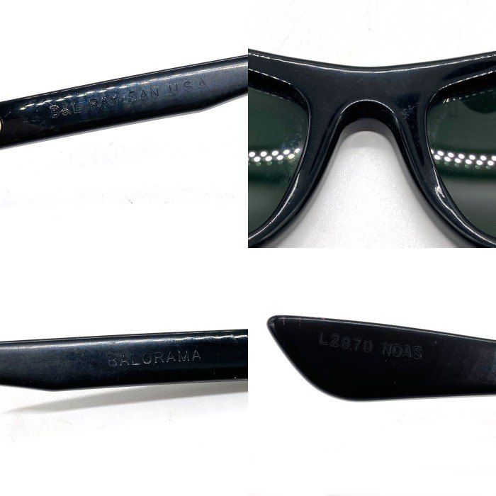☆B&L Ray-Ban レイバン BALORAMA バロラマ サングラス ブラック USA