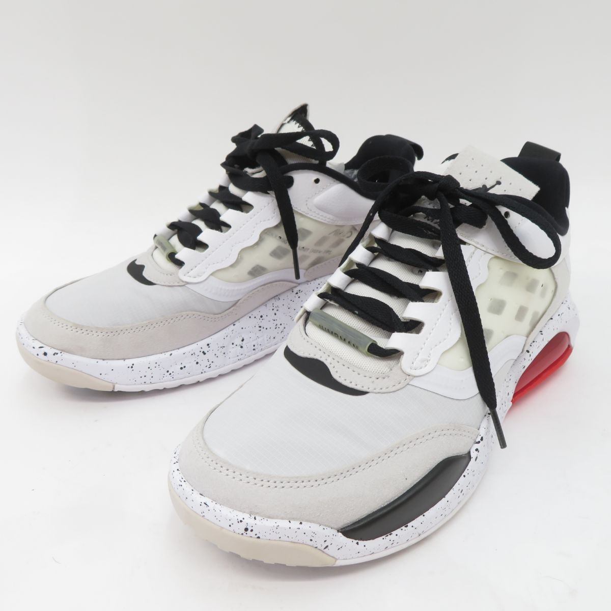 NIKE ナイキ JORDAN AIR MAX 200 ジョーダン エア マックス CD6105-100 US7/25cm 箱無 ※中古 - メルカリ