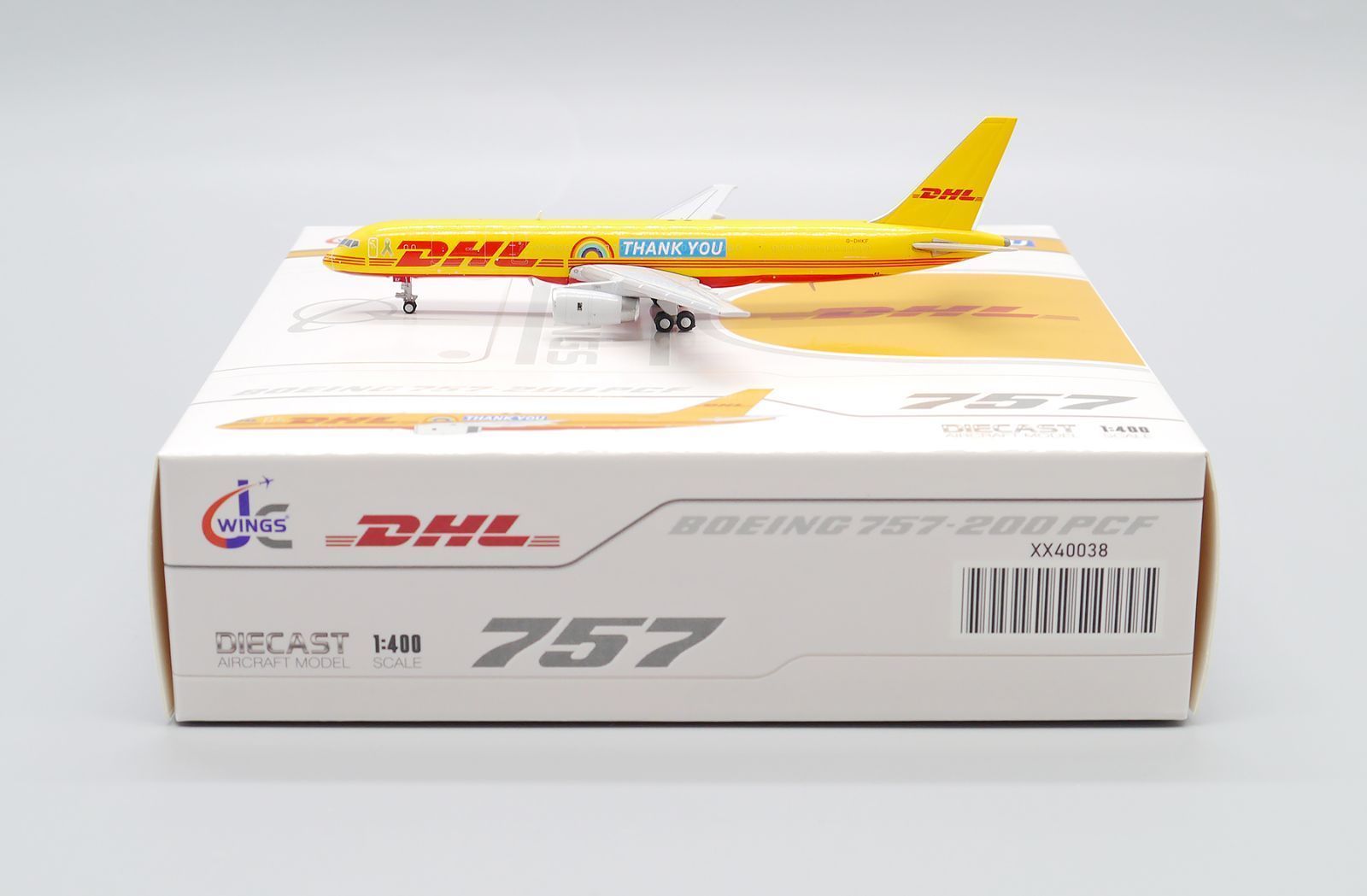 Jcwings DHL 757-200PCF G-DHKF 1|400 XX40038