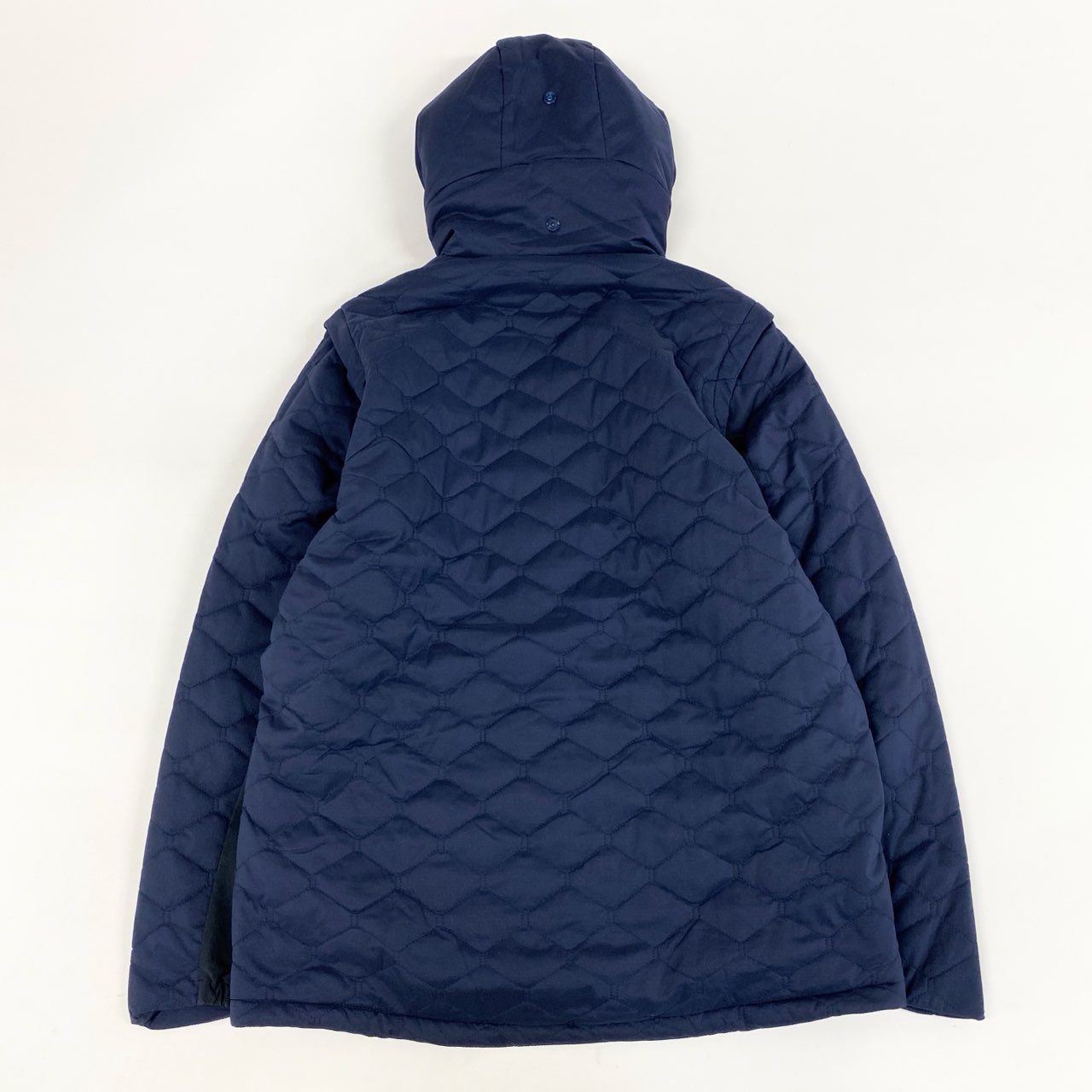 オークリー ゴルフ ジャケット ベスト 2way ロゴ刺繍 中綿入り 黒 L