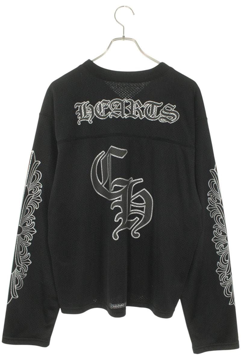 クロムハーツ Tシャツ MESH WARM UP JERSEY TEE サイズ:XL CHプリント