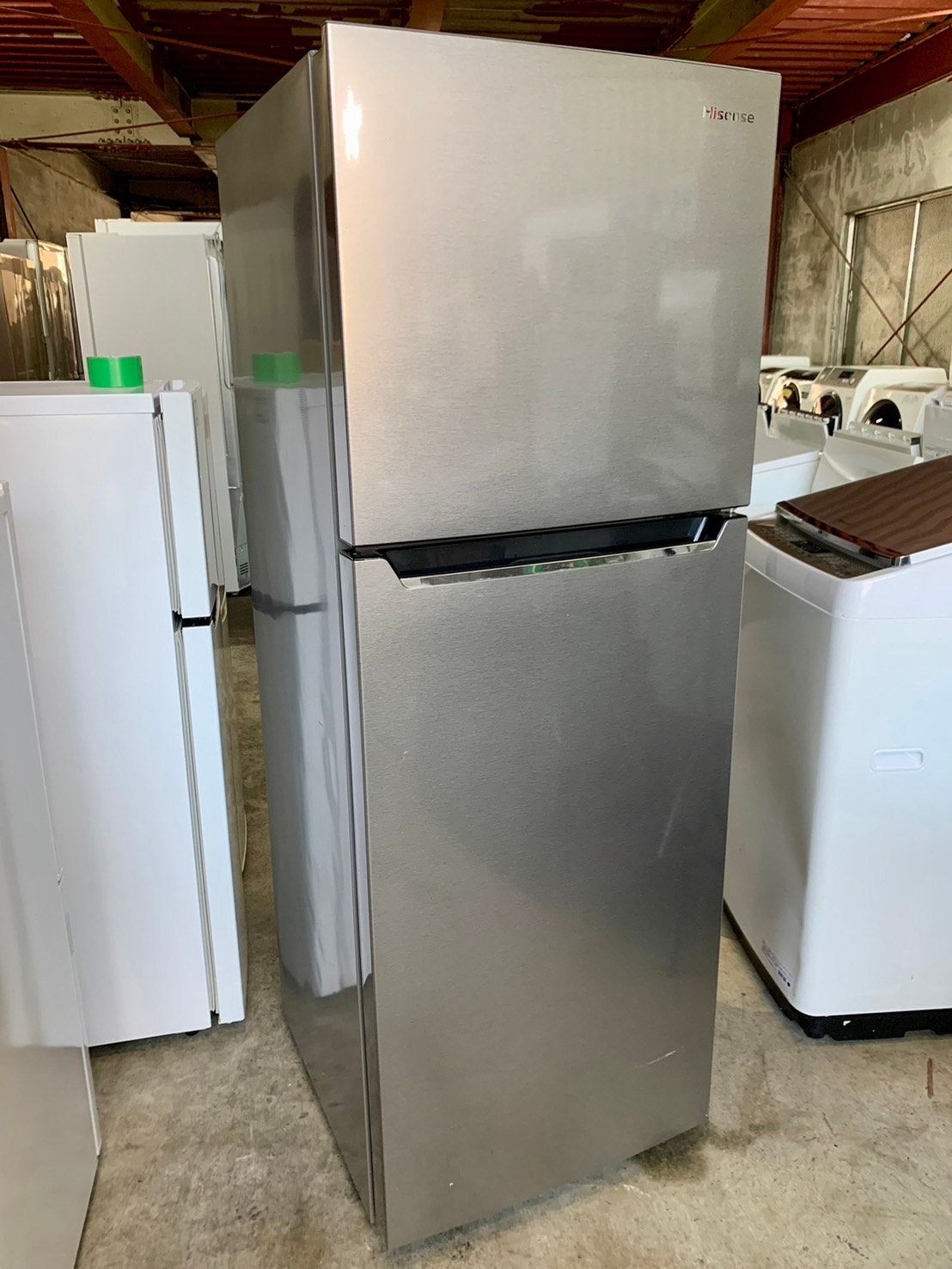 ELSONIC ノンフロン冷凍冷蔵庫 EJ-R832W