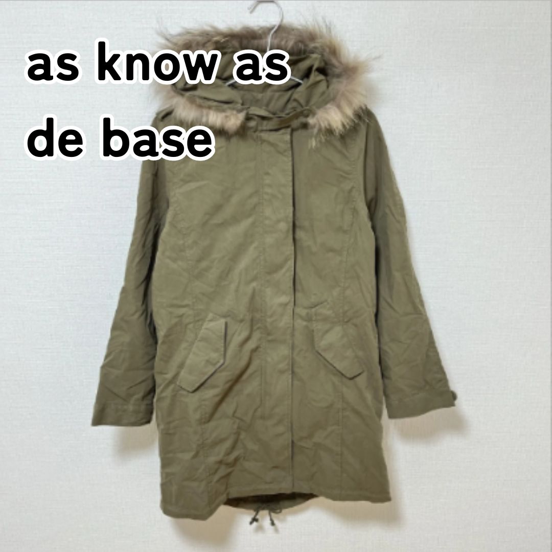 as know as de base アズノゥアズドゥバズ 38 （M相当） カーキ モッズ