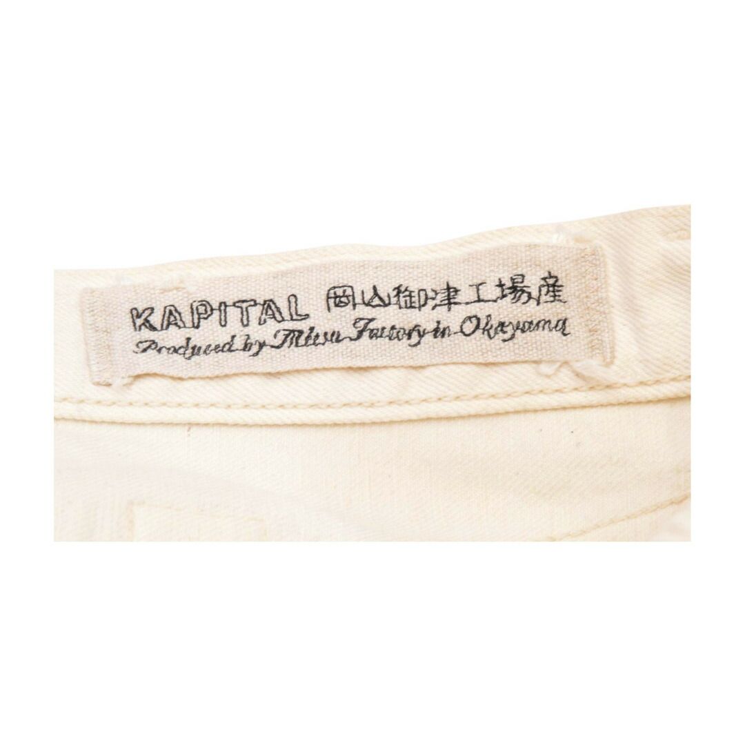 キャピタル KAPITAL 岡山御津工場産 カントリー パンツ 刺し子