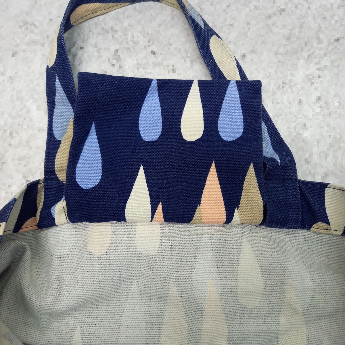 marimekko 花柄キャンバスバッグ marimekko マリメッコ ドロップ柄 キャンバストートバック