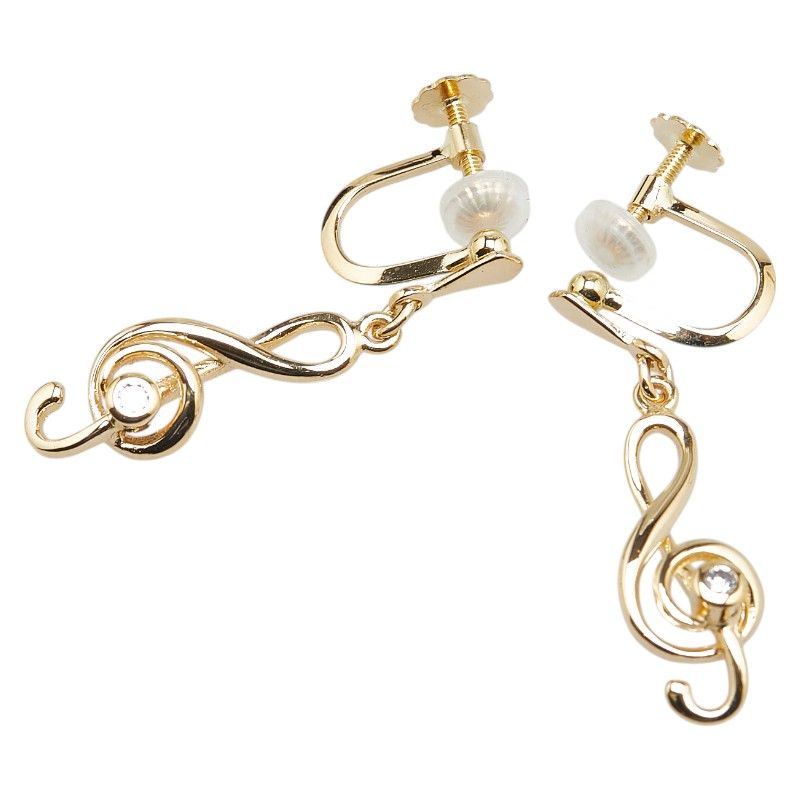 楽天市場】ト音記号 ピアスの通販 K10 ピアス ト音記号