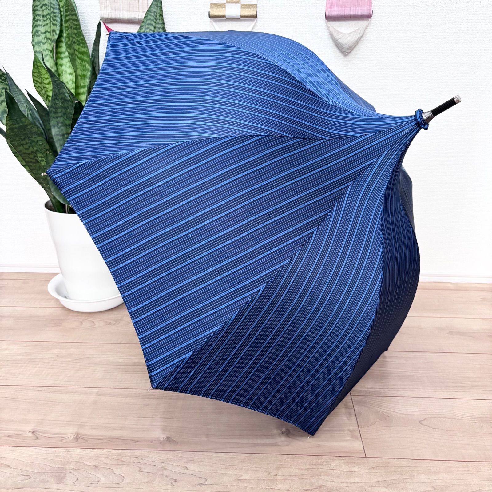 ハンドメイド 雨ゴートから作った晴雨兼用パゴダ日傘 春待月 【公式通販】