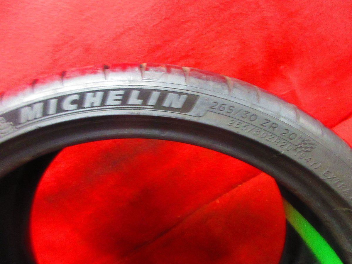  タイヤ 1本 265 30 ZR 20 ミシュラン PILOT SPORT 4 S R 溝アリ 16372 T 20インチ サマータイヤ ノーマルタイヤ