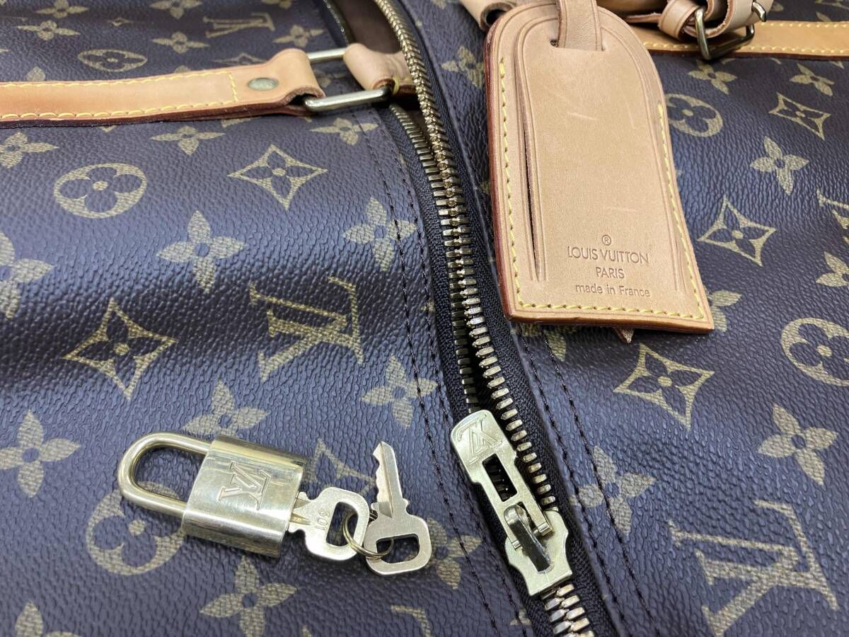 キーポル60 モノグラム M41422 外寸目安W60H33D26 cm カデナ
