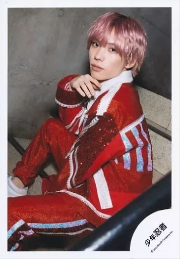 中古】生写真(STARTO) 少年忍者/青木滉平/膝上・座り/「ジュニア