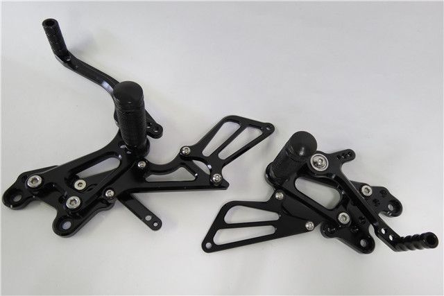 CNC 調整式 HONDA CBR600RR 2003-2006 CBR1000RR 04-07 バックステップ 黒