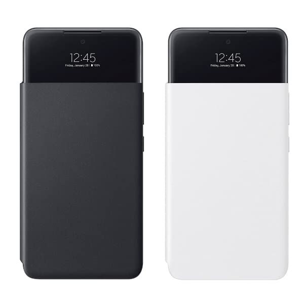Galaxy A53 5G | スマートSビューウォレットカバー Smart S View Wallet Cover EF-EA536 | 海外純正品 (ブラック) [ブラック]