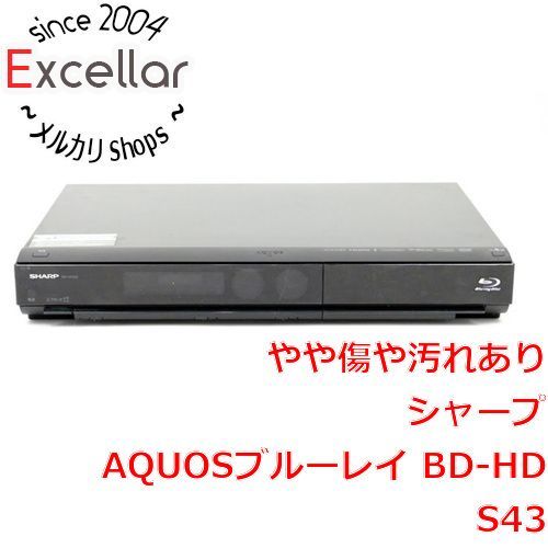 bn:15] SHARP AQUOS ブルーレイディスクレコーダー BD-HDS43 リモコンなし - メルカリ