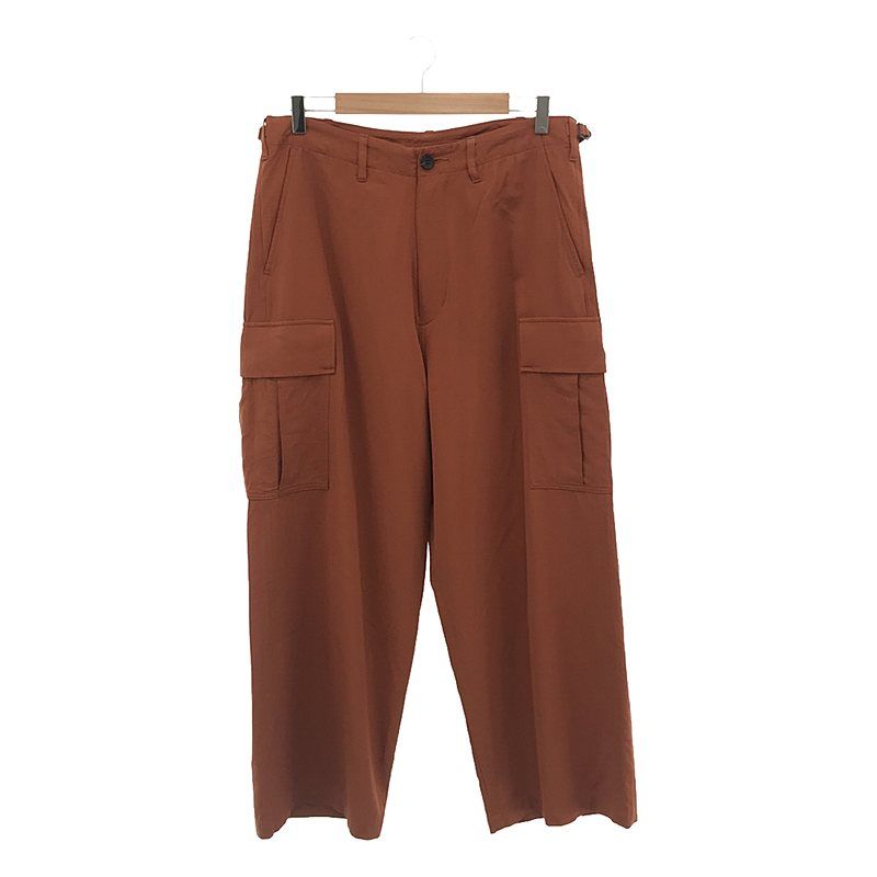【美品】  Graphpaper / グラフペーパー | 2023AW | Viscose Wool Ripstop Military Pants ビスコース ウール リップストップ ミリタリーパンツ | 1 | UMBER | メンズ 美品】 Graphpaper / グラフペーパー | 2023AW | Viscose Wool Ripstop