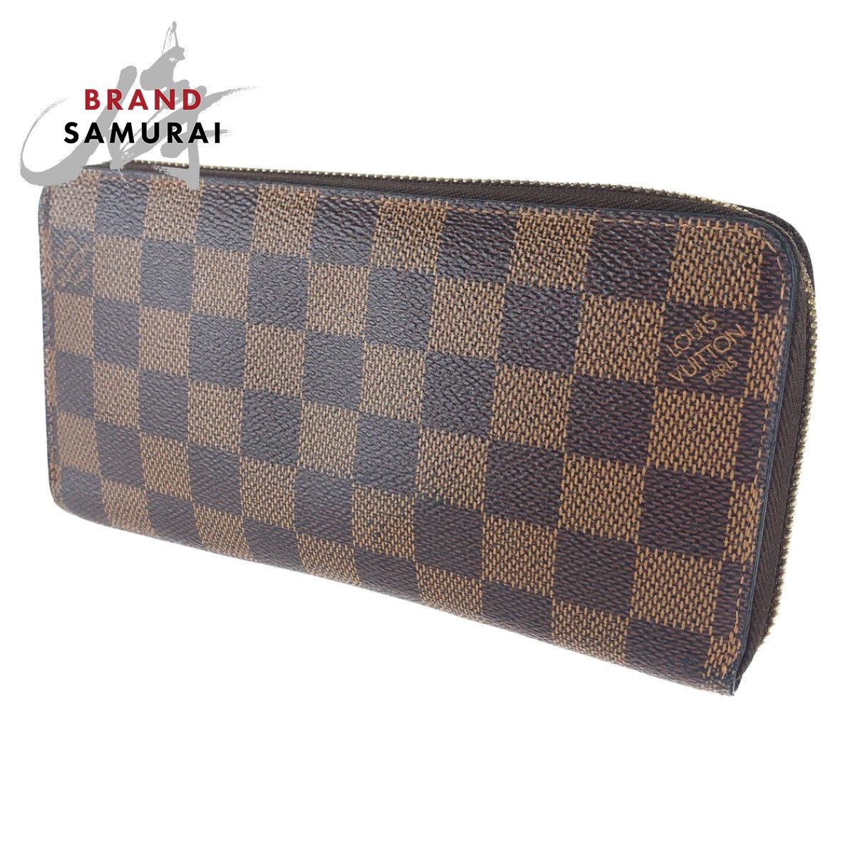 LOUIS VUITTON ルイヴィトン ダミエ エベヌ ジッピーウォレット 