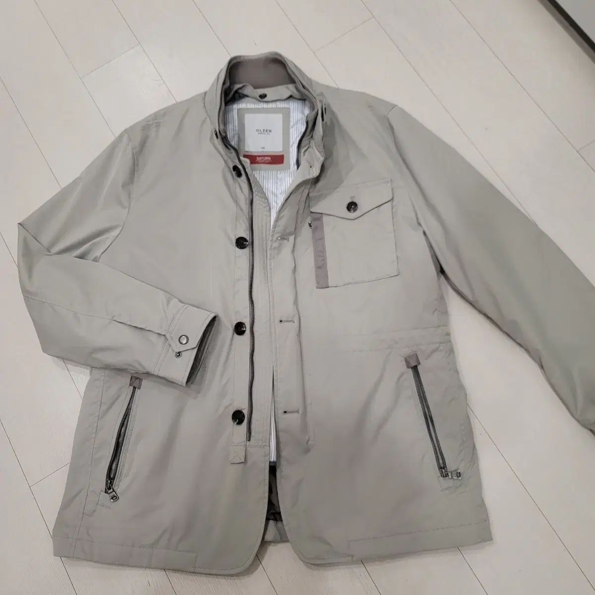 DIRK BIKKEMBERGS モックネックコート　イタリア製　X1714 DIRK BIKKEMBERGS モックネックコートイタリア製X1714