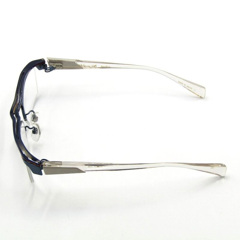 未使用 Ptolemy48 トレミー48 メガネフレーム AP-011 APOLLON 日本製  