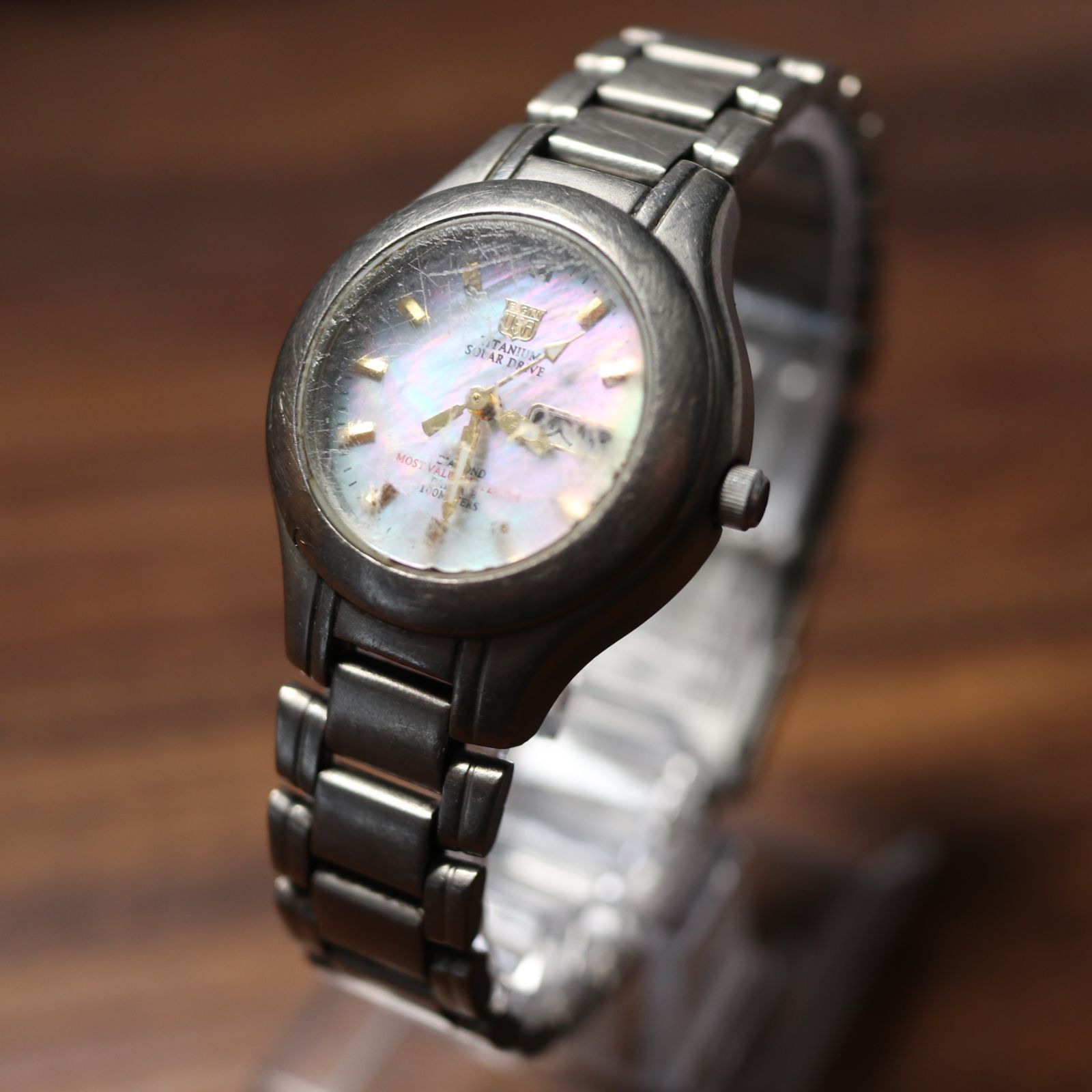 【稼動品】腕時計 ELGIN エルジン　新品電池　シルバー　レディース　5P 新品】ELGIN エルジン B.W.Raymond レディース 腕時計 電池切