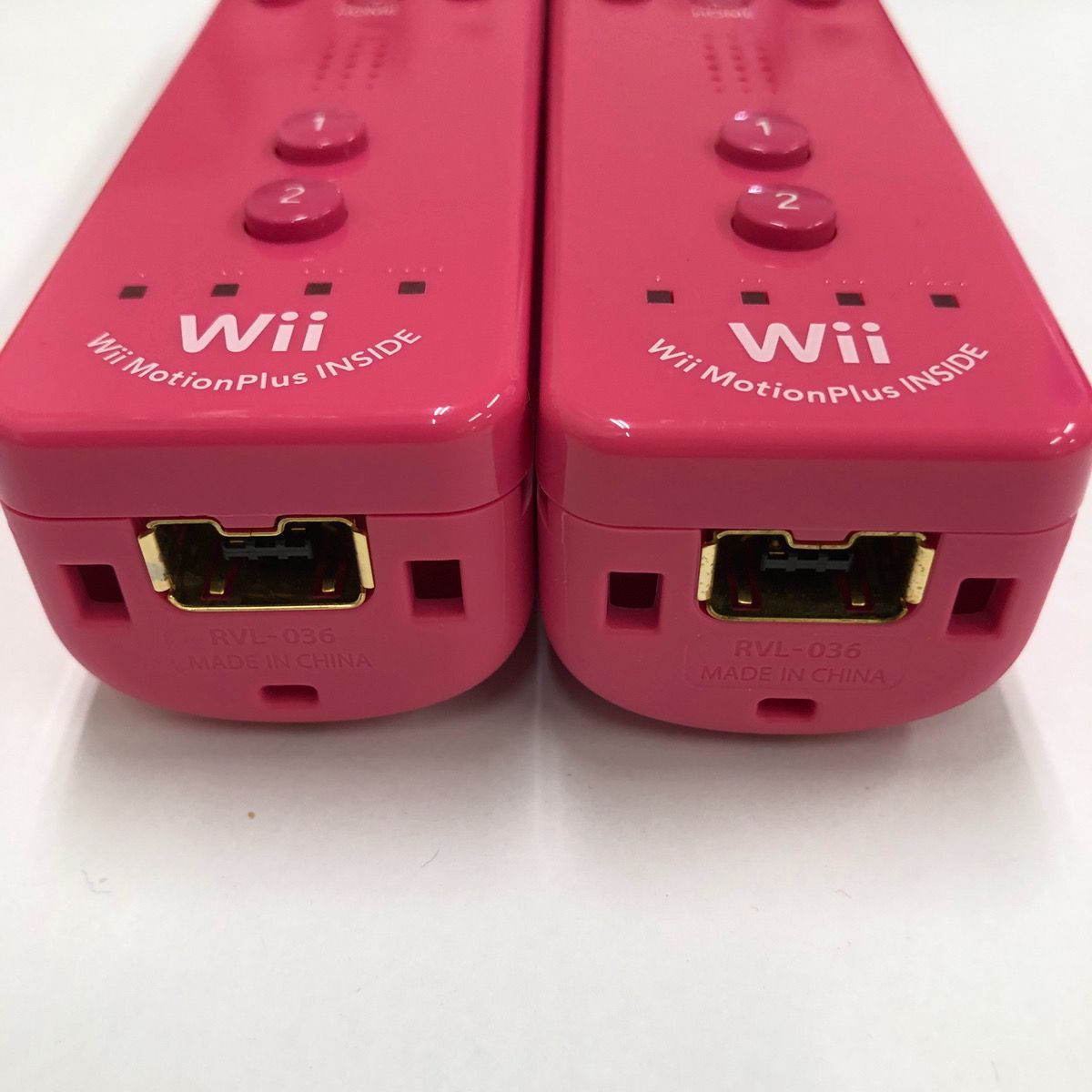 が大特価！ ニンテンドーwii リモコンプラス クロ ピンク 2個セット