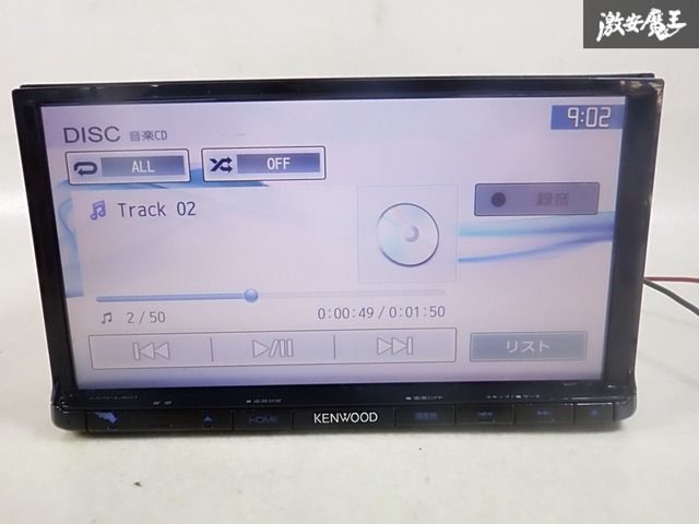 動作OK☆】KENWOOD ケンウッド MDV-L401 7インチ 彩速ナビ