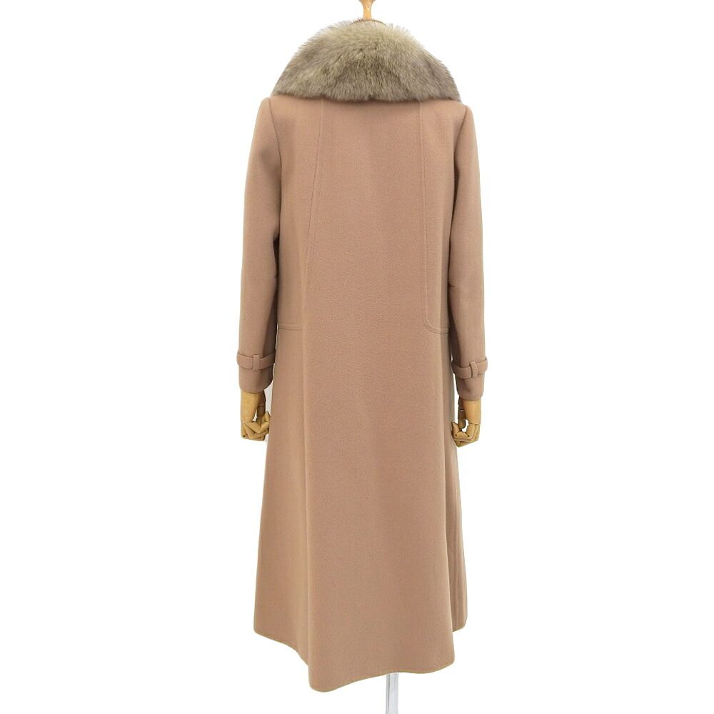 超美品 アニオナ AGNONA 80年代イタリア製ヴィンテージ フォックス 