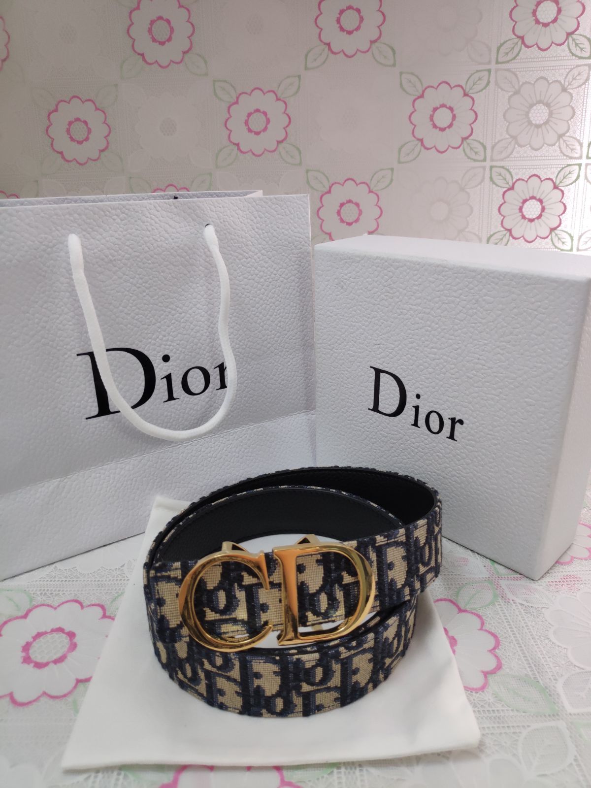 超人気✨Dior/クリスチャンディオール ベルト リバーシブル