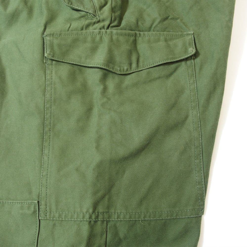 70’s スウェーデン軍 カーゴパンツ ベルト付き ユーロ ミリタリー C48 70's スウェーデン軍 カーゴパンツ ベルト付き ユーロ