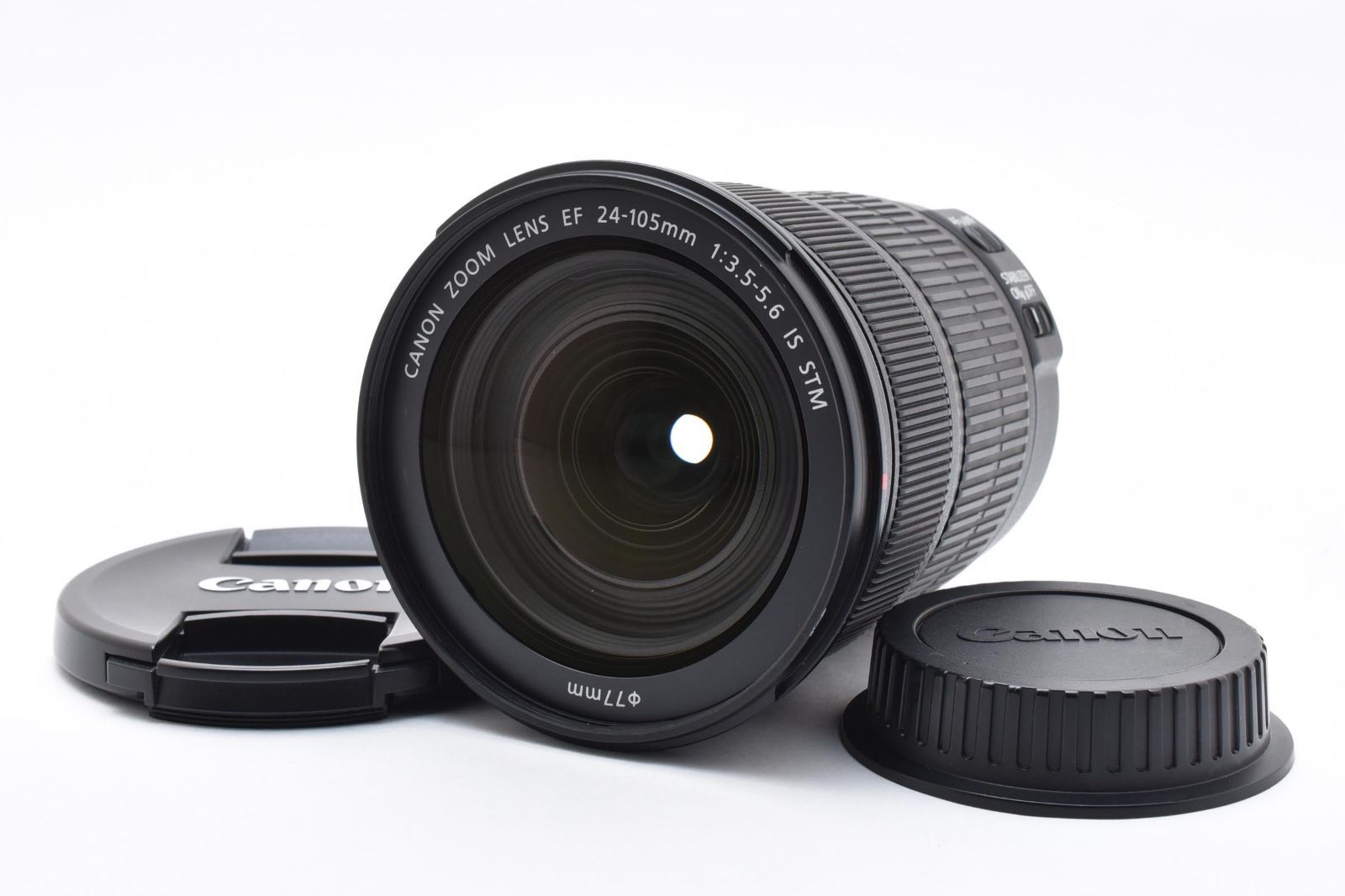 Canon 標準ズームレンズ EF24-105mm F3.5-.5.6 IS STM フルサイズ対応 EF24-105ISSTM EF24-105mm F3.5-5.6 IS STM 標準レンズ 値下げ！ 中古 《並品